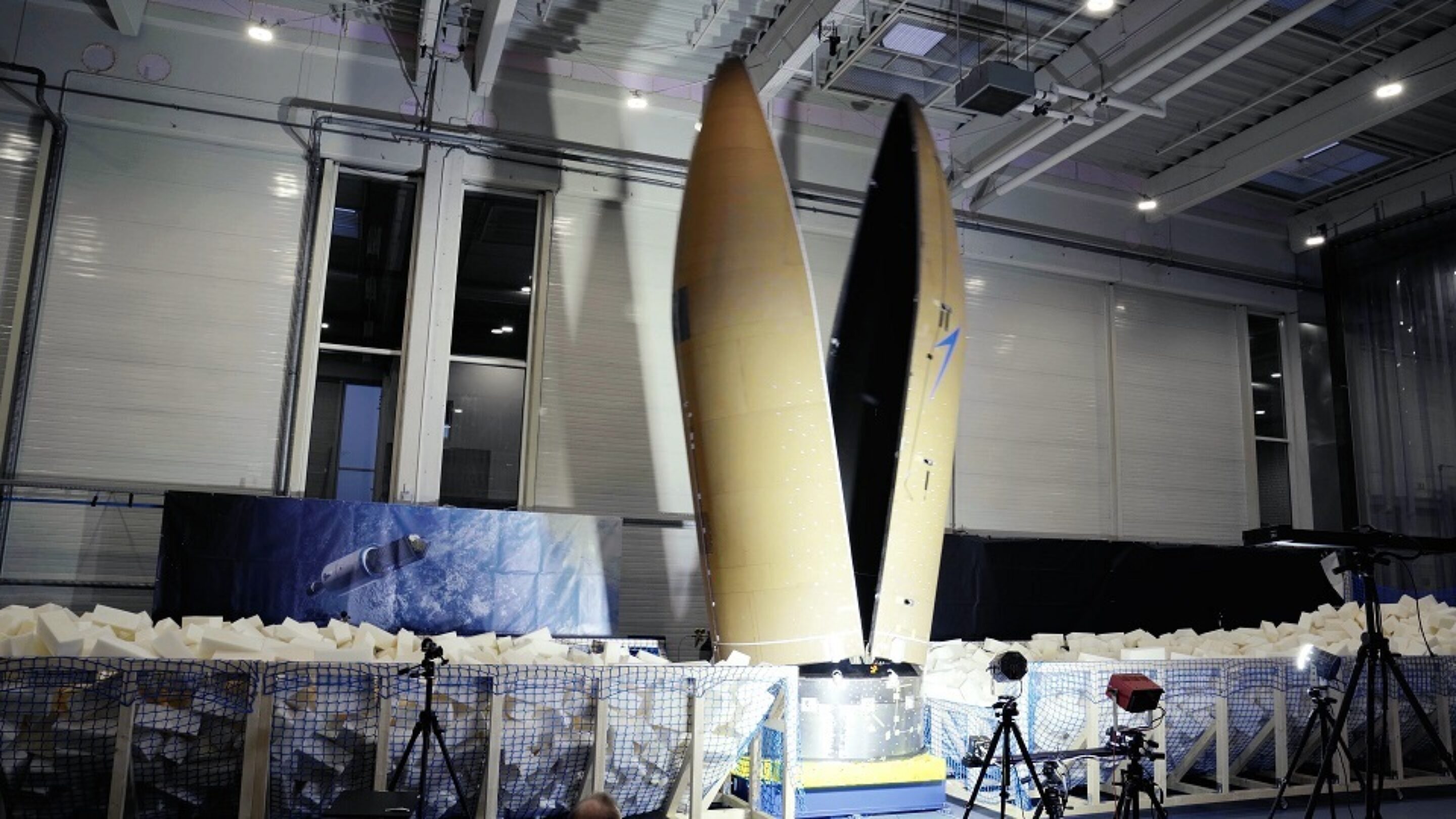 Fairing separation test an important test milestone achieved Isar